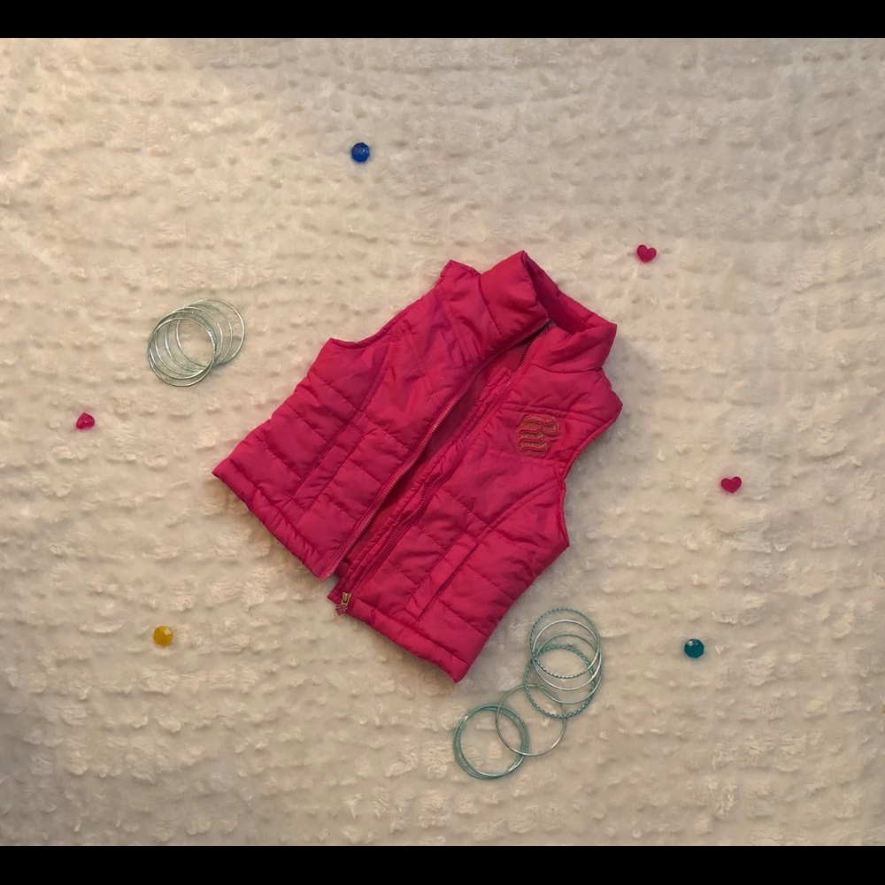 Rocawear Pink Puffer Vest